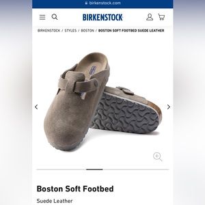 BIRKENSTOCK BOSTON CLOG